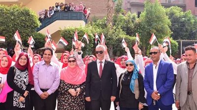 رئيس جامعة المنوفية يشهد احتفال ذكرى نصر أكتوبر