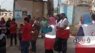 «الهلال الأحمر» ببورسعيد تنظم يوما ترفيهيا لأطفال أقباط العريش