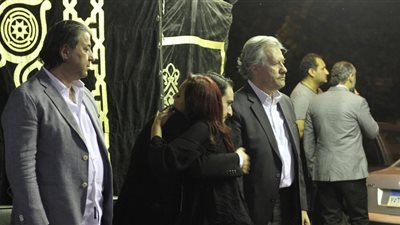 هند صبري ولطيفة يقدمان العزاء في المخرج شوقي الماجري (صور)