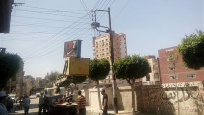 إزالة 1650 حالة إشغال و1848 إعلانا مخالفا في الغربية (صور)