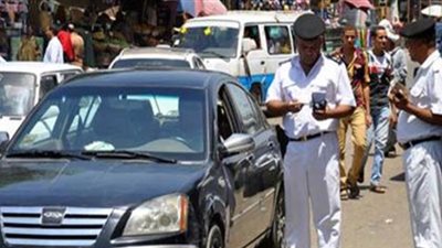 تحرير 63 مخالفة مرورية ورفع 287 حالة تعد على الطريق بالطالبية