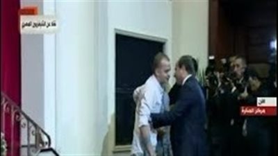 البطل أحمد فوزي: أخي كمل طريقي ويخدم في الشيخ زويد (فيديو)