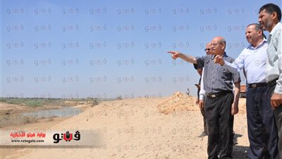 بالصور.. ننشر تفاصيل انهيار جسر ترعة الصف للمرة الثالثة خلال عام.. زيادة تدفق المياه خلال الإجازات تتسبب في انهيار جسر البركة.. 