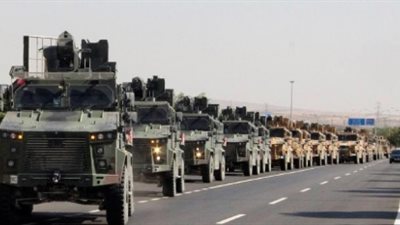 العراق يدفع بحشود عسكرية كبيرة على الحدود السورية