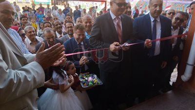 افتتاح توسعات مدرسة 