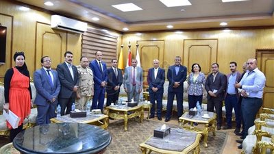 رئيس جامعة بني سويف: نمضي قدما نحو التحول الرقمي