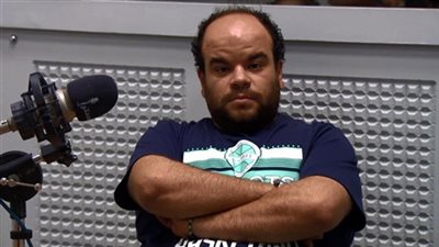 أول صورة لمحمد عبد الرحمن نجم مسرح مصر وخطيبته