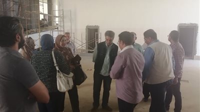 رئيس قطاع المتاحف يتفقد تجهيزات المتحف الآتوني بالمنيا