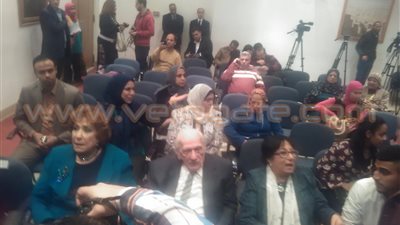 وصول سميحة أيوب لحفل تكريمها بالمجلس الأعلى للثقافة