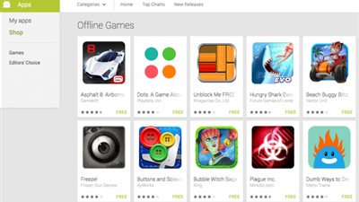 جوجل تطلق صفحة الألعاب بدون الإنترنت