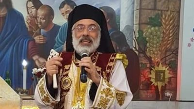 مطران كاثوليك سوهاج يزور كنيسة القديسة ريتا بطما