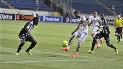 بالصور.. الشوط الأول.. الزمالك يتعادل أمام مازيمبي سلبيا في البطولة الأفريقية
