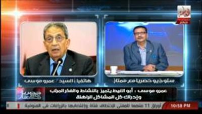 عمرو موسى: لا خلافات مصرية قطرية على منصب أمين الجامعة العربية