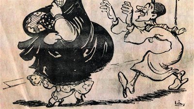 كاريكاتير نادر يعالج مشكلة التضخم