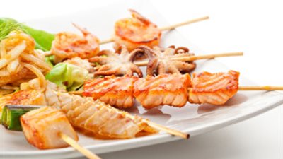 طريقة عمل شيش طاووق السمك من مطبخ الشيف شربيني