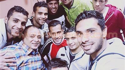 بالصور.. لاعب الطلائع «محمد أشرف» يضع قدمه في الجبس 3 أسابيع