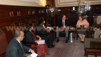 بالصور.. وزير الزراعة يلتقي سفير سيريلانكا لبحث التعاون المشترك