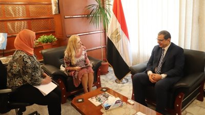 وزير القوى العاملة يلتقي القائم بأعمال سفارة روسيا الاتحادية