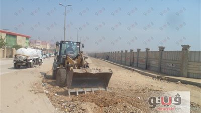 رفع 1500 طن مخلفات من أرض مطار إمبابة