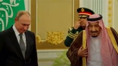 المطيري.. حارس مؤقت للملك سلمان خلفا للفغم خلال زيارة بوتين (فيديو)