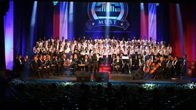 تخرج أول دفعة من كورال أوبرا جامعة مصر في حفل ضخم.. الثلاثاء