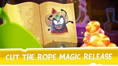 لعبة Cut the Rope Magic مجانية لأجهزة آي فون الأسبوع الجاري
