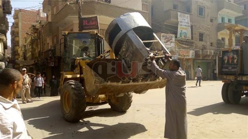 حملة لازالة الاشغالات