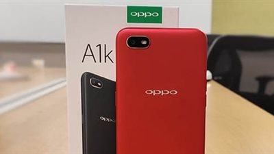 اسعار تليفونات oppo.. هاتف اوبو a1k بسعر منخفض وبطارية ٤٠٠٠ ملي أمبير