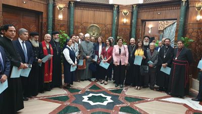 مجلس كنائس مصر يزور شيخ الأزهر