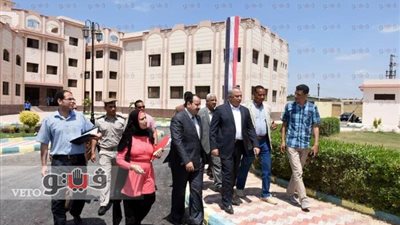 محافظ الشرقية يتفقد أعمال تطوير مستشفى الصحة النفسية بأبو حماد