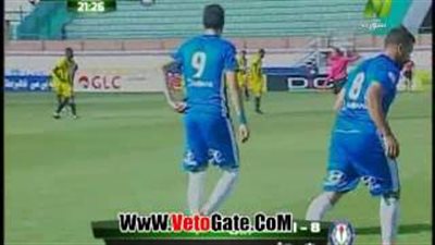 بالفيديو.. أحمد مانجا يتقدم بالهدف الثاني لسموحة في المقاولون العرب