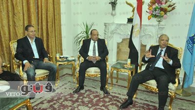 بالصور.. كواليس لقاء المحافظ بمنتخب القاهرة قبل دورة طوكيو الدولية