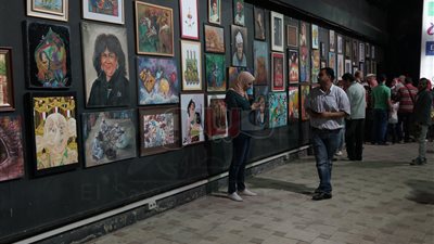 افتتاح معرض «صحوة الفن» بساقية الصاوي