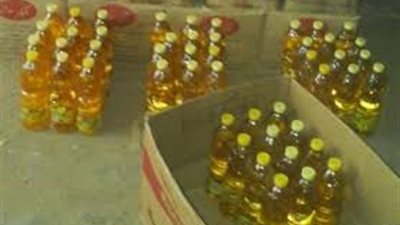 التحقيق مع بقال ضبط بحوزته 804 كيلو زيت طعام مجهول بحلوان