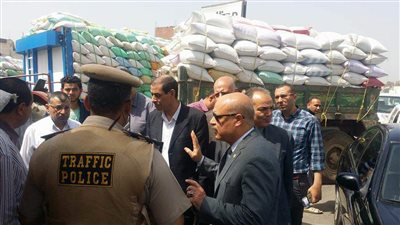 سكرتير عام الغربية: عدم تحميل المزارعين أي نفقات أثناء توريد القمح (صور)