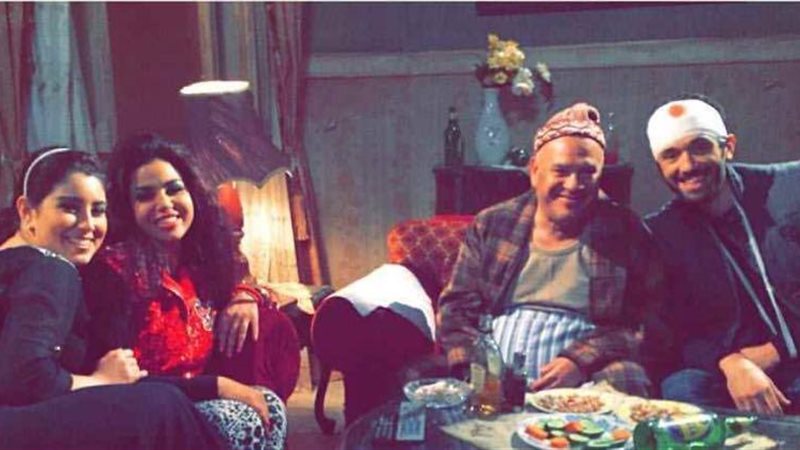 مشهد من مسلسل شقة