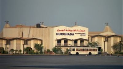 توقف حركة الملاحة الجوية بمطار الغردقة