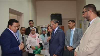 جامعة الإسكندرية تستقبل لجنة التعليم العالي لتقييم أفضل جامعة رقميا