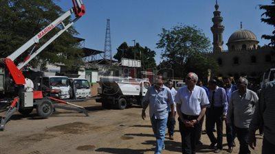 آخر أعمال تطوير شارع شهاب وطريق المريوطية في الجيزة