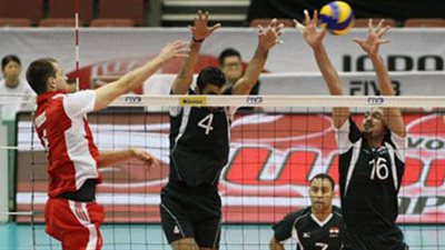 فوز طائرة الجيش والطيران وبتروجيت فى كأس مصر