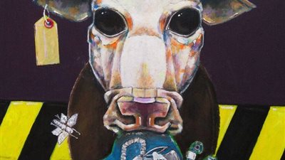 بالصور.. شباب الفنانين يعرضون أفكارهم بـ«طبقات من الأخضر»