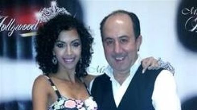 «سارة فاشا» تلتقى بطل «باب الحارة» في حفل تتويج «روليتا فقيه»