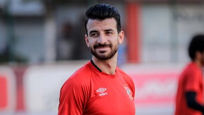 محمود متولي يواصل تدريباته التأهيلية بمران الأهلي