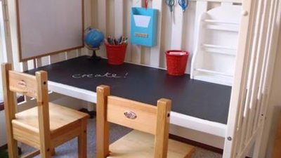 بالصور.. 6 استخدامات مذهلة للاستفادة من سرير طفلك القديم