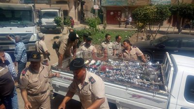 غلق 6 كافيهات وتحرير 3 آلاف مخالفة في حملة مرافق بالسنبلاوين (فيديو)