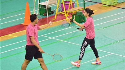 نتائج مميزة لمنتخب الريشة الطائرة في افتتاح بطولة مصر الدولية (صور)