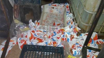 ضبط مجزرغير مرخص للدواجن في حلوان (صور)