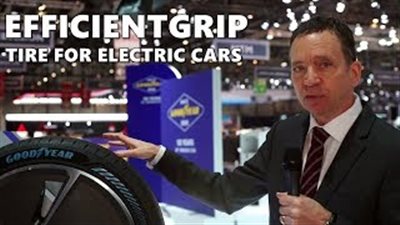 شركة جوديير تطلق أحدث إطارات السيارات العام القادم (فيديو)