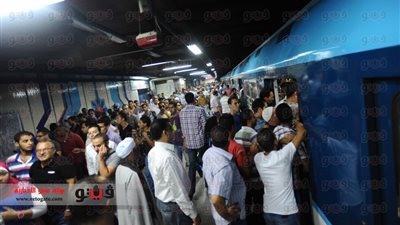مترو الأنفاق: نقل 5 ملايين مواطن في أول وثاني أيام العيد