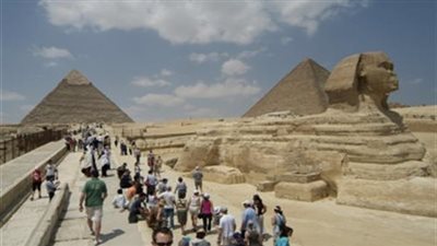 ضبط 29 متهما ورفع 317 مخالفة إشغال طريق بالمنطقة الأثرية في الهرم